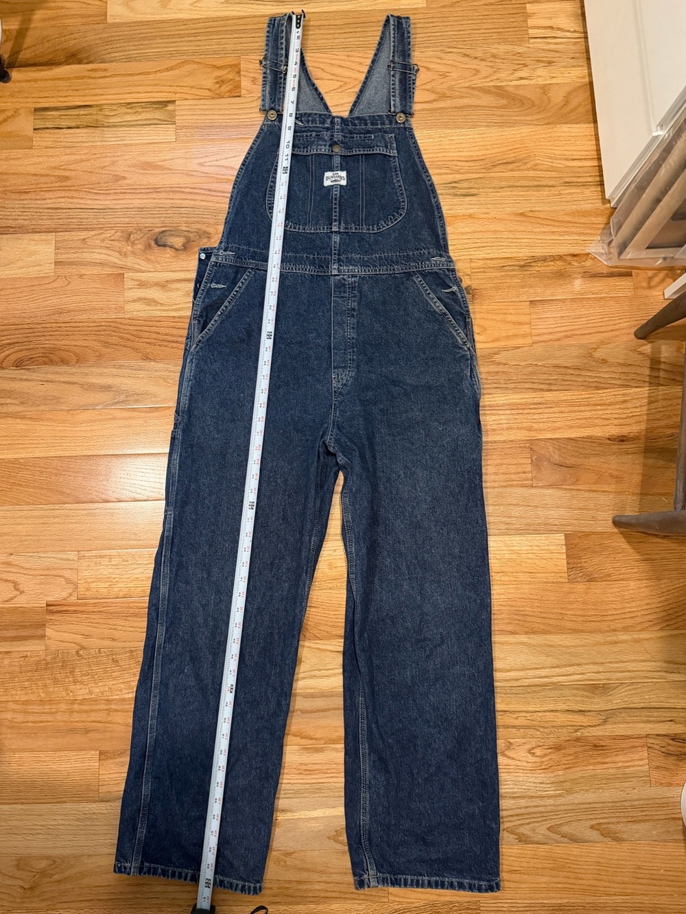 Lee Dungarees Can’t Bust ‘Em Dark Blue Denim Overalls - Picture 8 of 8